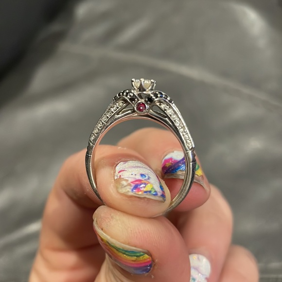 Disney Maleficent Engagement Ring and Wedding Band - Picture 2 of 3